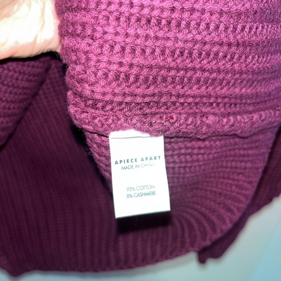 Apiece Apart Eco Neuva Merel Balloon Sleeve Sweater - Picture 5 of 8